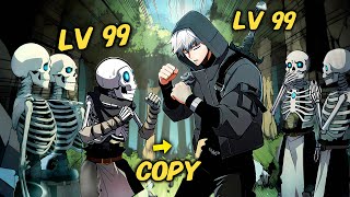 He Summons Skeletons That COPY His Stats and Learn Skills Automatically! - Manhwa Recap