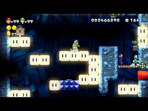 New Super Mario Bros U - 100% Walkthrough Co-op - Parte 13 di 22