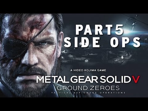 Metal Gear Solid 5: Ground Zeroes - Gameplay Walkthrough Part 5 - Intel Operative Rescue