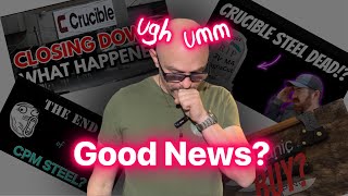 Is Crucible Industries shuttering? And what does chapter 11 mean?.. No hype assessment.
