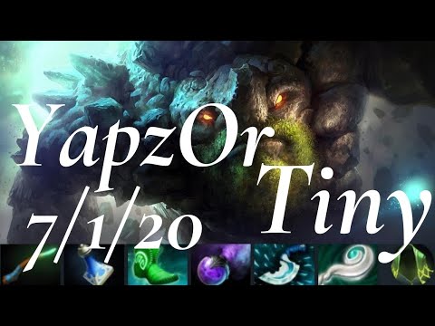 YapzOr Tiny vs Oracle, Spirit Breaker - Secret vs OG game1 - Omega League