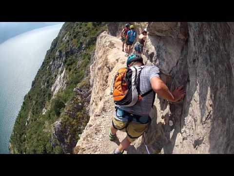 Sentiero Contrabbandieri via ferrata - Garda tó - Olaszország - Alpok