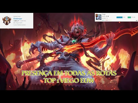 Viego vs Diana, JUNGLE (TOP 1 VIEGO EUW) Challenger EUW - 1069 LP