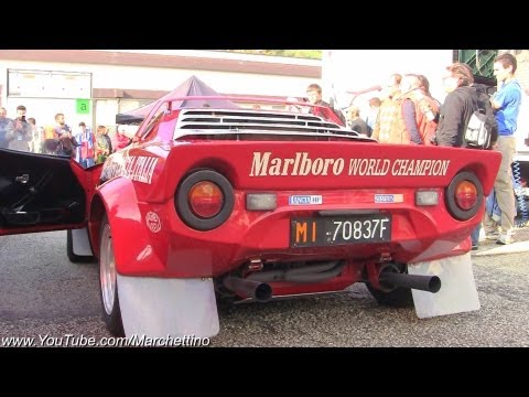 Lancia Stratos HF Great Sounds!