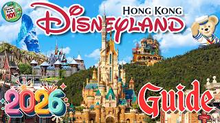 Hong Kong Disneyland RIDES & ATTRACTIONS - 2026