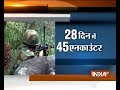 With nearly 45 encounters, Indian army continue to foil terror operations along border areas