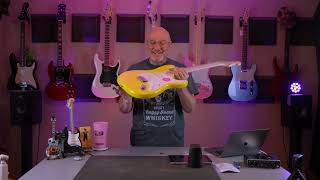 Video thumbnail for AMOY Quick Stupid Review: Squier Limited Edition Squier Sonic® Stratocaster® HT - cheap; and good! by Keith A Varney