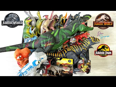 COLOSSAL BOX of 170 Dinosaurs Toys from Jurassic World Camp Cretaceous! Indominus Rex Gen 2