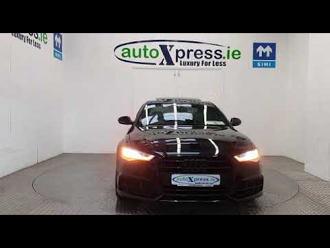 162 Reg. AUDI A6 2.0 TDI S-LINE, 4DR S TRONIC BLACK EDITION @ autoXpress.ie LIMERICK