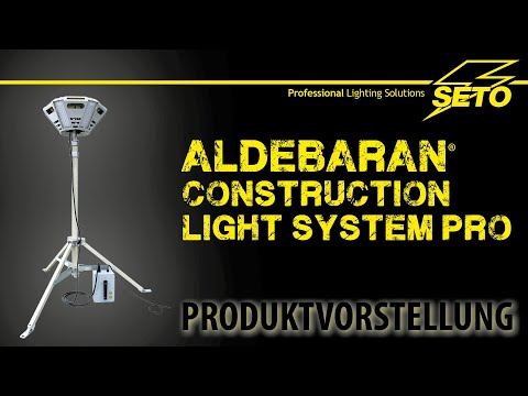 Produktvorstellung: ALDEBARAN® CONSTRUCTION LIGHT SYSTEM PRO
