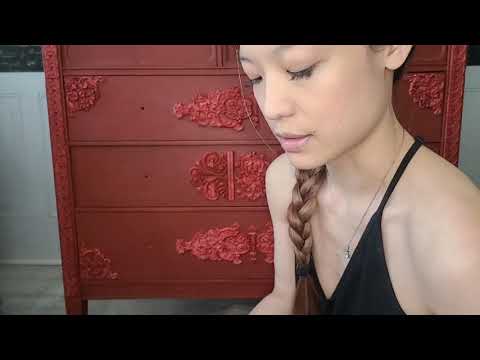 Blending With Metallic Paints on a Dresser - Furniture Makeover - Eclat Designs By Crystin 2022