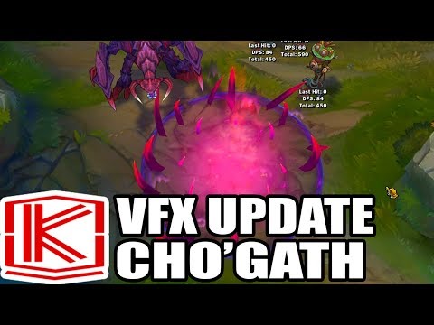 CHO'GATH VISUAL EFFECTS UPDATE (VFX) 2018 - League of Legends