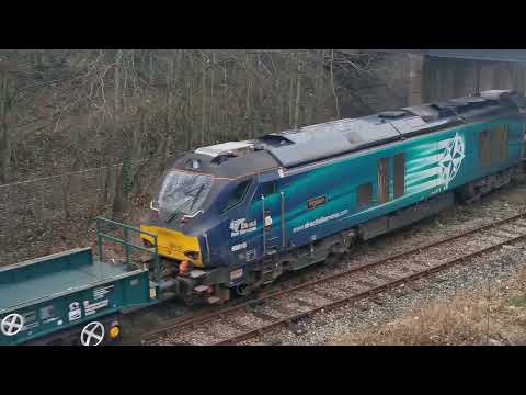 68001/68018 0c51 Sellafield - Heysham /6c52 Return, 16th December 2021