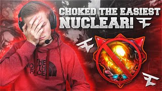 CHOKED THE EASIEST NUCLEAR!