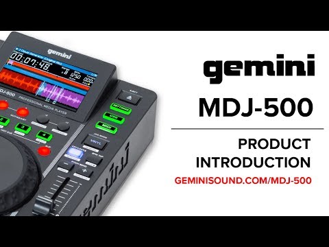 Демонстрация контроллера Gemini MDJ-500