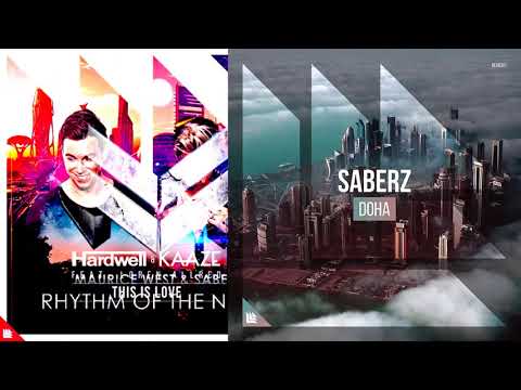 SaberZ vs Maurice West vs Hardwell & KAAZE & Loren Allred - This is Rhythm Of Doha (KAAZE Mashup)