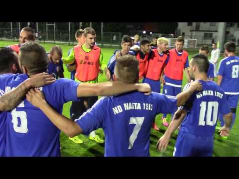 Nafta 1903 - Zavrč slavje z navijači