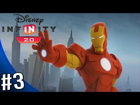 Disney Infinity 2.0 Marvel Super Heroes - The Avengers Playset - Walkthrough Part 3 - Power Grid