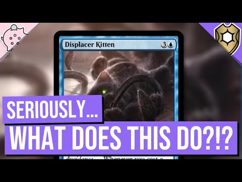 Seriously...This Does What?!? | Displacer Kitten | Commander Legends Baldur's Gate Spoiler | MTG