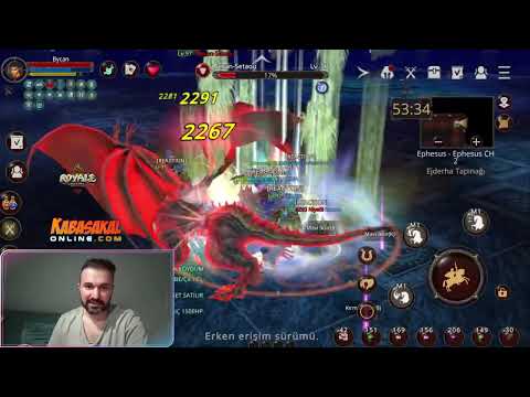 ROYALE ONLİNE / MAVİ EJDER (BERAN-SETAOU) KESİMİ DETAYLI #royaleonline #ephesus
