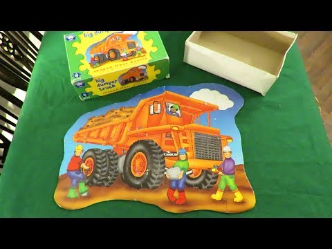 Orchard Toys Big Dumper Truck Shaped Floor Puzzle 25 Pieces 21 by 35 cm