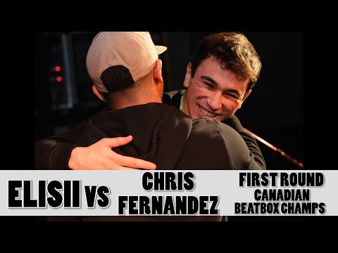 Elisii vs Chris Fernandez - 2016 Canadian Beatbox Champs - First Round