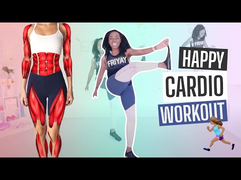 12 Min Happy Cardio - LOW IMPACT Workout 🏃‍♀️