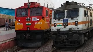 Download lagu WDG4G Diesel Freight /WAP7 Chambal& Barmer-Howrah Ex./NCR JHANSI JHS WDM3D/WDG3A Diesel /WAP4 JHS  mp3