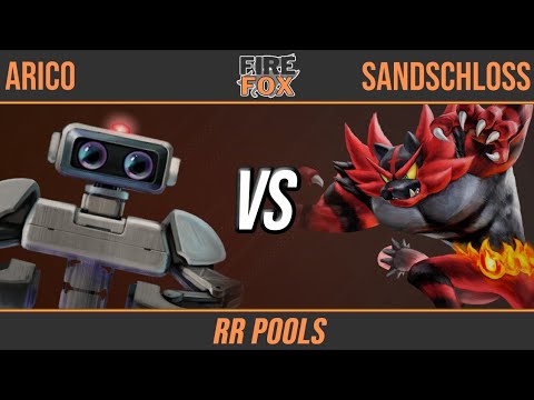 Arico (R.O.B.) vs Sandschloss (Incineroar) - Fire Fox 25 RR Pools