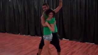 "Vou-Te Salvar - Anselmo Ralph" by Zouk dance lambada lesson demo