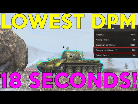 WOTB | LOWEST DPM | 18 SECOND RELOAD!