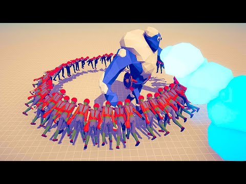 50X ZOMBIES CIRCLE vs EVERY UNIT | Totally Accurate Battle Simulator TABS