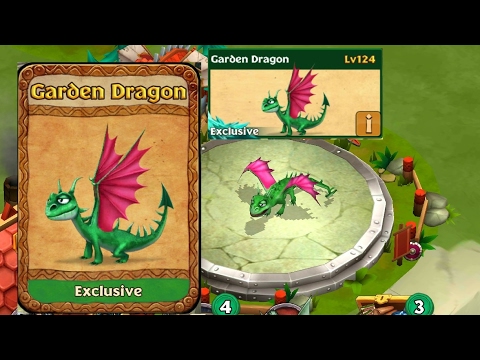 Garden Dragon-exclusive dragon max level 124||Dragons rise of Berk