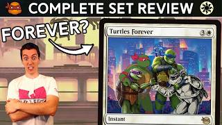 ⚪ Complete Set Review! ⚪ - 🐢 Teenage Mutant Ninja Turtles 🐢 - White Cards - Constructed And Limited