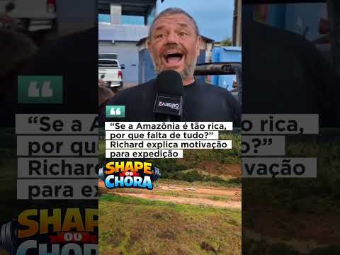 Richard falando sobre que falta tudo, mesmo sendo uma terra rica. #renatocariani #richard #amazonia