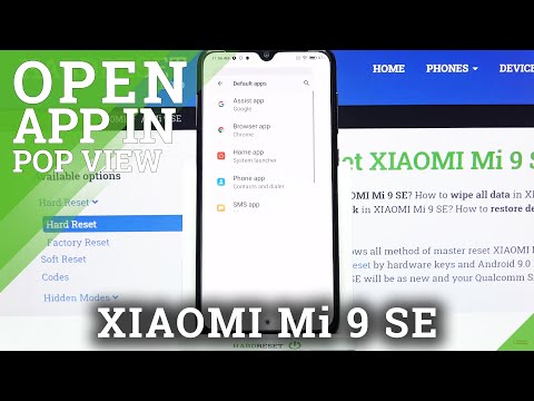 How to Open Apps in Pop Up View on XIAOMI Mi 9 SE – Floating Windows