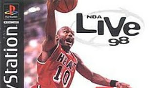 PS1- NBA Live 98 Gameplay On Anbernic RG35XX.