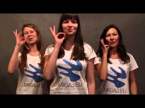 Ola, Agnieszka i Michalina z zespołu MIGAJ.EU