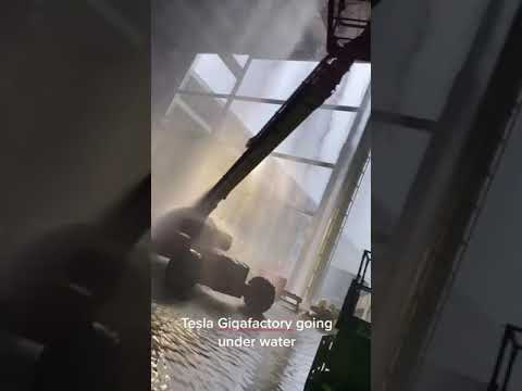 Texas Tesla Gigafactory is flooding, expect delays to the Cybertruck