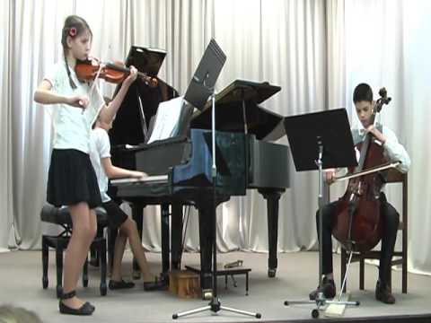 Julius Klengel - Kindertrio op. 35, Nr. 2 G-Dur, Andante