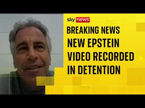 Jeffrey Epstein recorded video message for two women while in detention