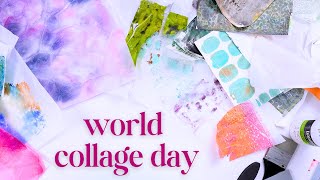 Transparent Art - World Collage Day