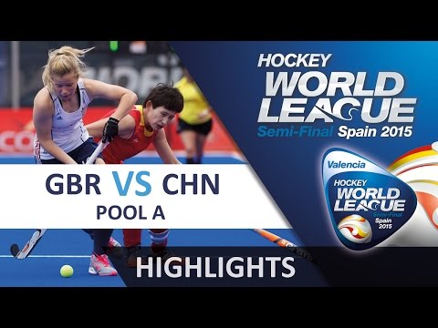 Great Britain v China Match Highlights - Valencia Women's HWL (2015)