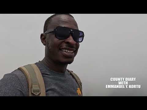 COMING DOWN FROM THE TO  MOUNT NIMBA IN LIBERIA WEST AFRICA 