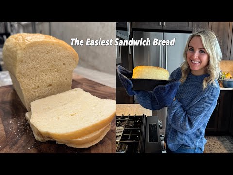 How to Make Sandwich Bread - Easy Recipe for Beginners