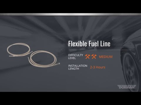 OE FIX Flexible Stainless Steel Fuel Line Installation by Dorman Products