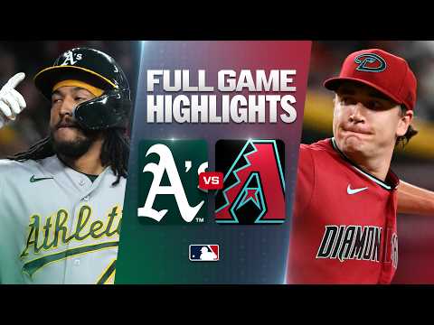 [WINTV] 7월21일 애슬레틱스 애리조나 MLB 하이라이트
