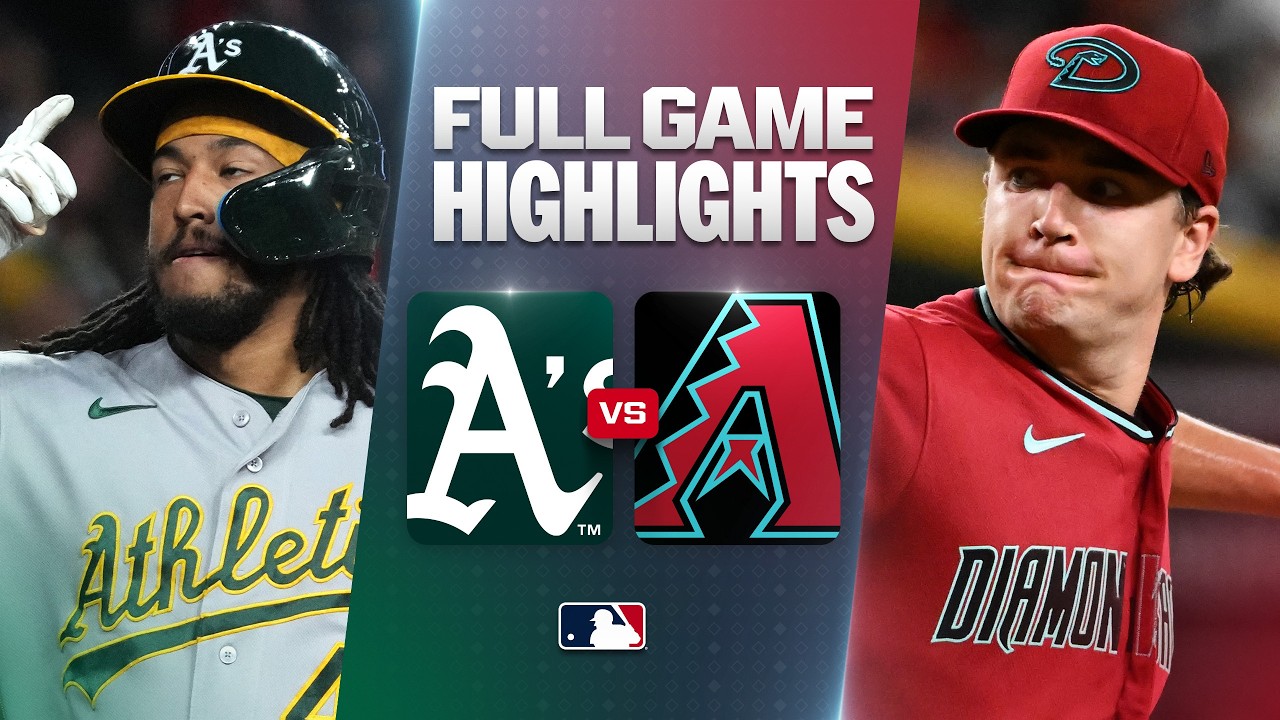 ATHLETICS vs. D-BACKS: Official Full Game Highlights (July 20) | 2026 MLB Season