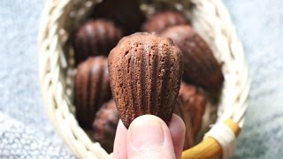 초코 미니 마들렌 만들기 chocolate mini madeleine ミニ マドレーヌ 베이킹baking l 한세hanse