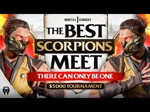 THE $5000 MIRRORMATCH: THE BEST SCORPIONS FIGHT FOR THE FIRST TIME | Mortal Kombat 1
